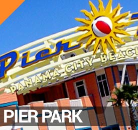 Pier Park in Panama City Beach on the Visitor's Map