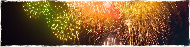 July 4th Fireworks on Grand Lagoon