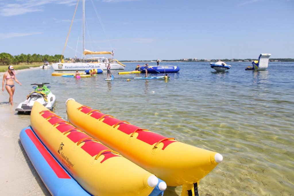 Paradise Adventures in Panama City Beach, Florida on the Visitor's Map Paradise Adventures in Panama City Beach, Florida on the Visitor's Map