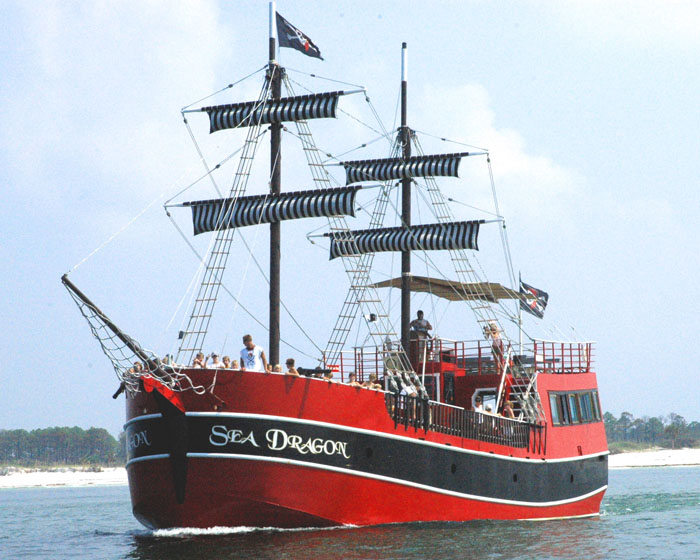 Pirate Cruise in Panama City Beach Aboard The Sea Dragon