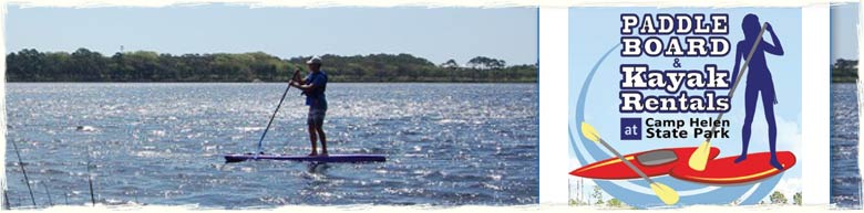 Canoe & Kayak Rentals in Panama City at Camp Helen State Park