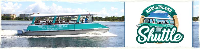 Shell Island Shuttle in Panama City Beach