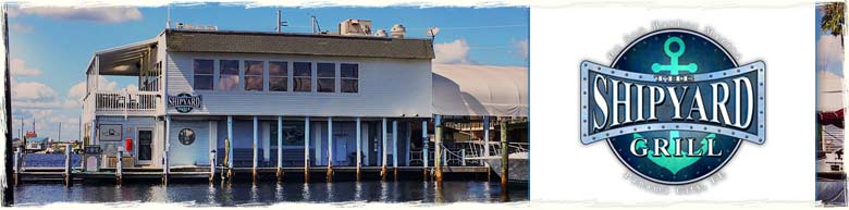 Waterside dining at the Shipyard Grill restaurant in panama city