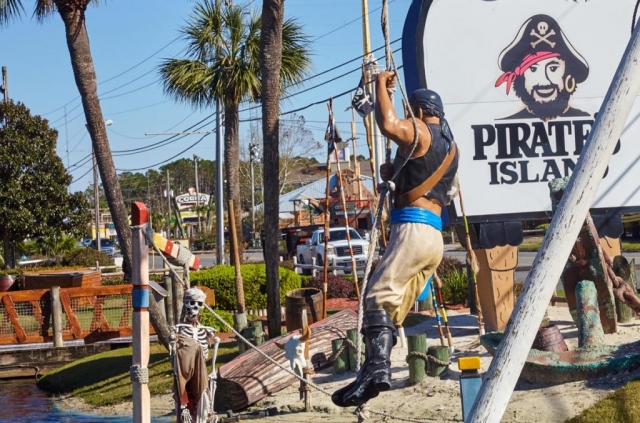 Pirate's Island Adventure Golf in Panama City Beach