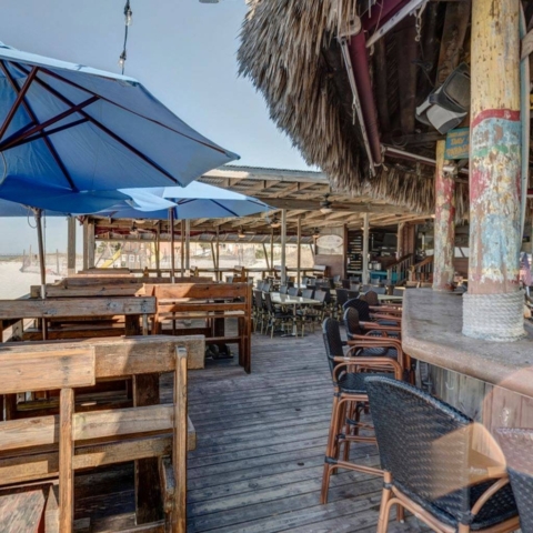 Sharky's Beachfront Restaurant in Panama City Beach, Florida