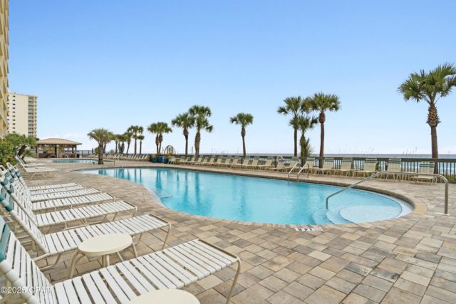 Pool deck