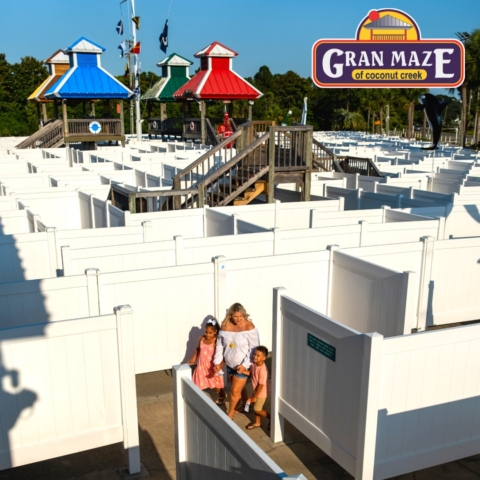 Coconut Creek and Gran Maze in Panama City Beach, Florida