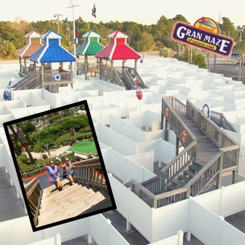 Coconut Creek and Gran Maze in Panama City Beach, Florida