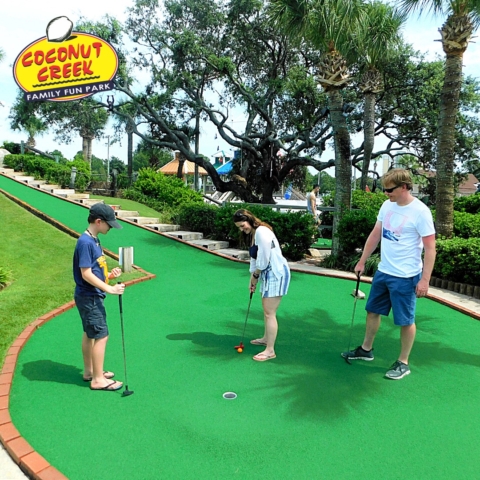 Coconut Creek and Gran Maze in Panama City Beach, Florida