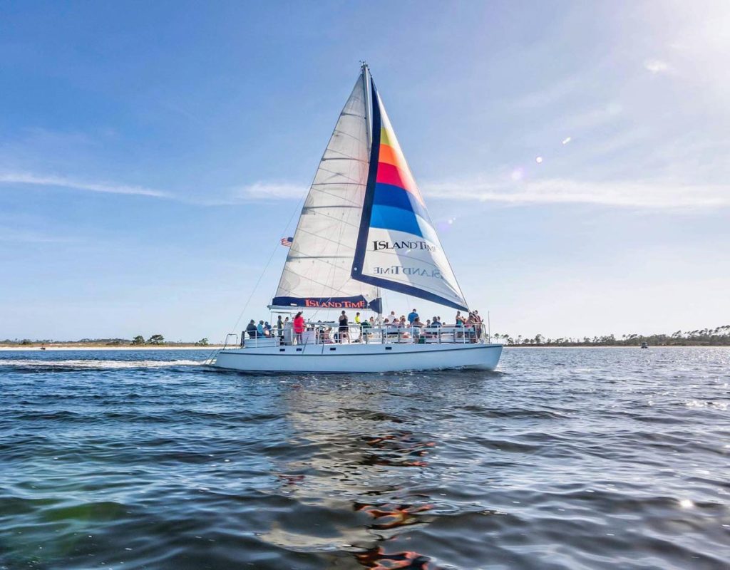 island-time-sailboat_01 Island Time Sailing Cruise in Panama City Beach, Florida