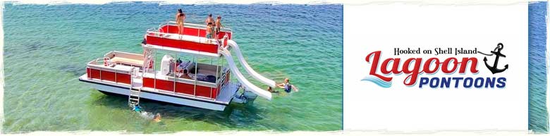 Lagoon Pontoon rentals in Panama City Beach