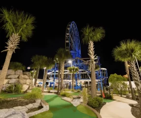 Mini golf at PCB Wheel