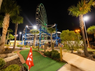 PCB Wheel mini golf and ferris wheel