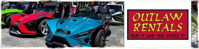 Header for Outlaw Cycles in Panama City Beach
